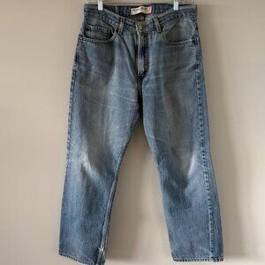 Levi's 505 Denim, Medium/Light Wash in Size 33x30